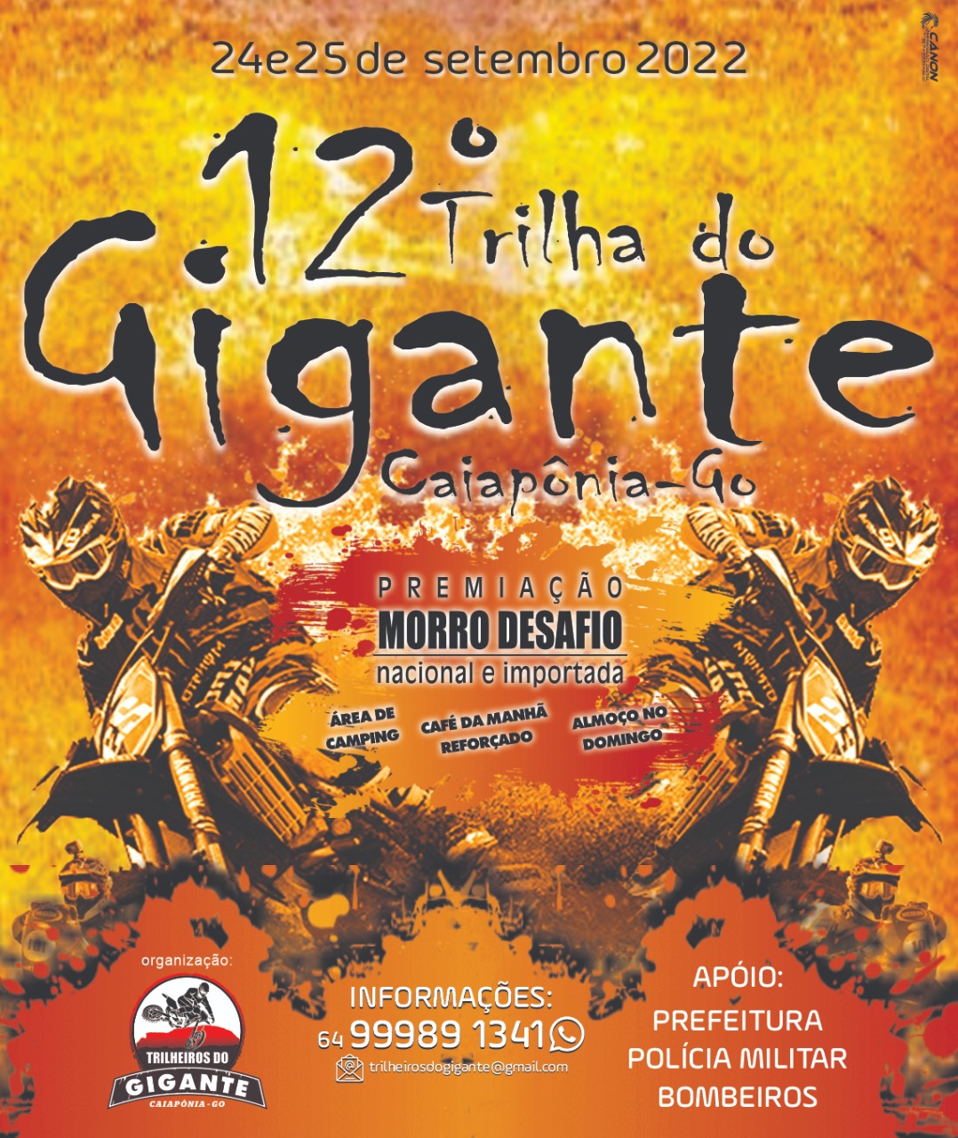 Trilha Do Gigante Agenda Off Road