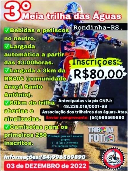 Meia Trilha Das Guas Agenda Off Road