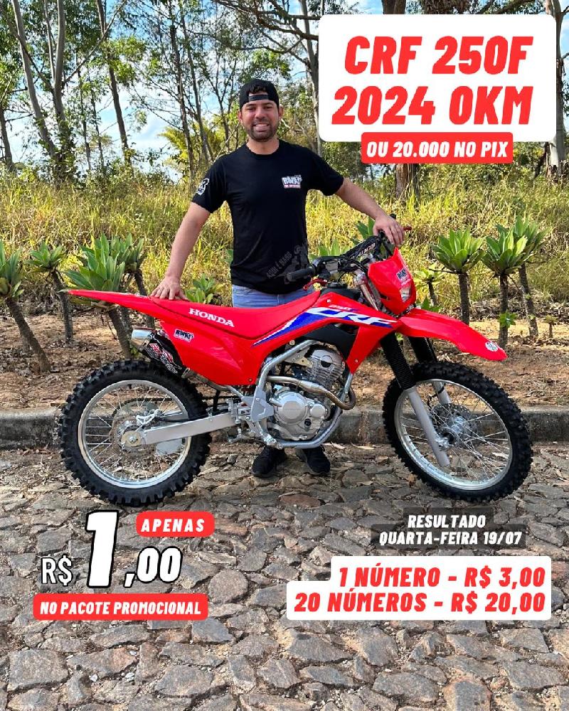 CRF 250f 2024 0km Ou R 20 000 Agenda Off Road