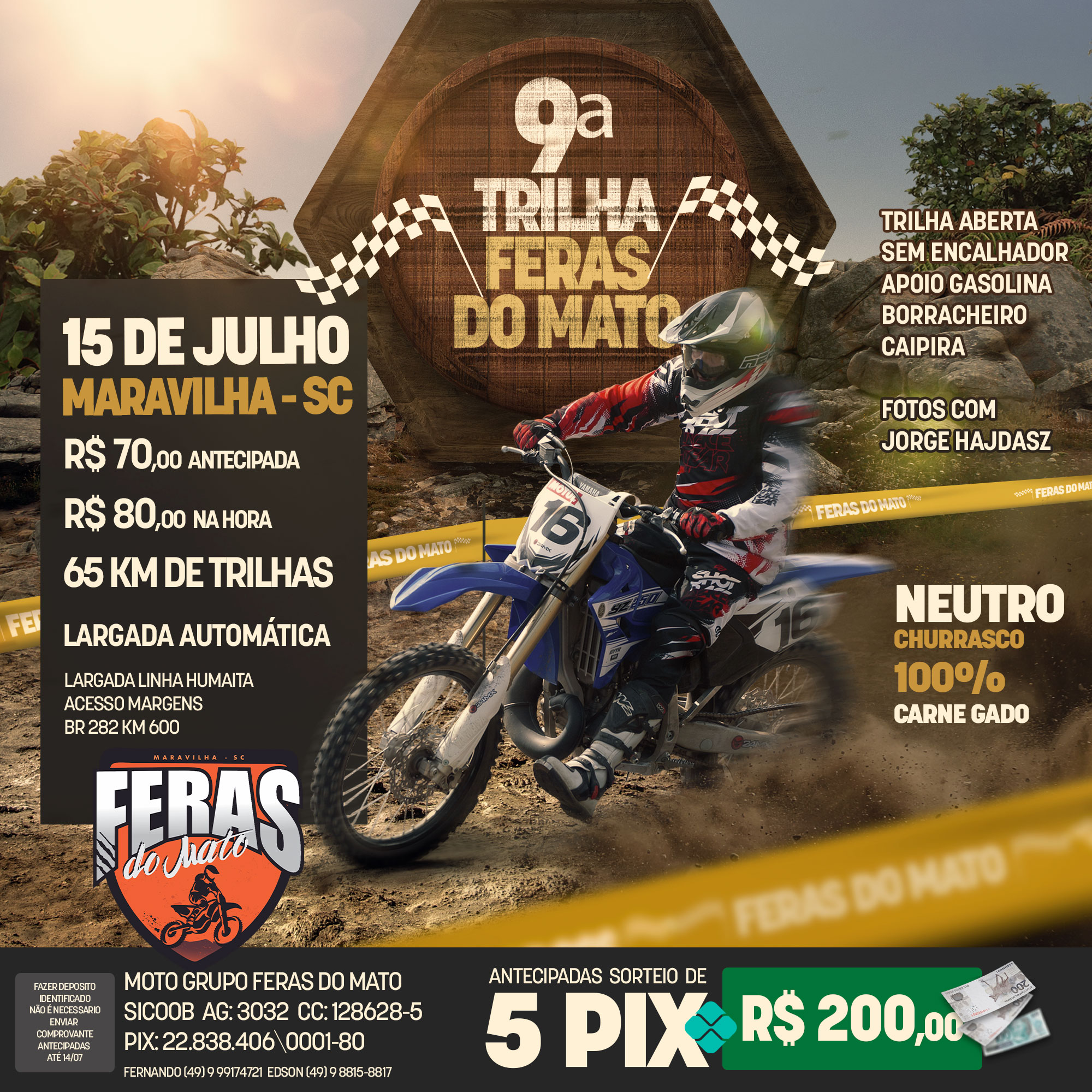 9º Trilha Feras do Mato Agenda Off Road