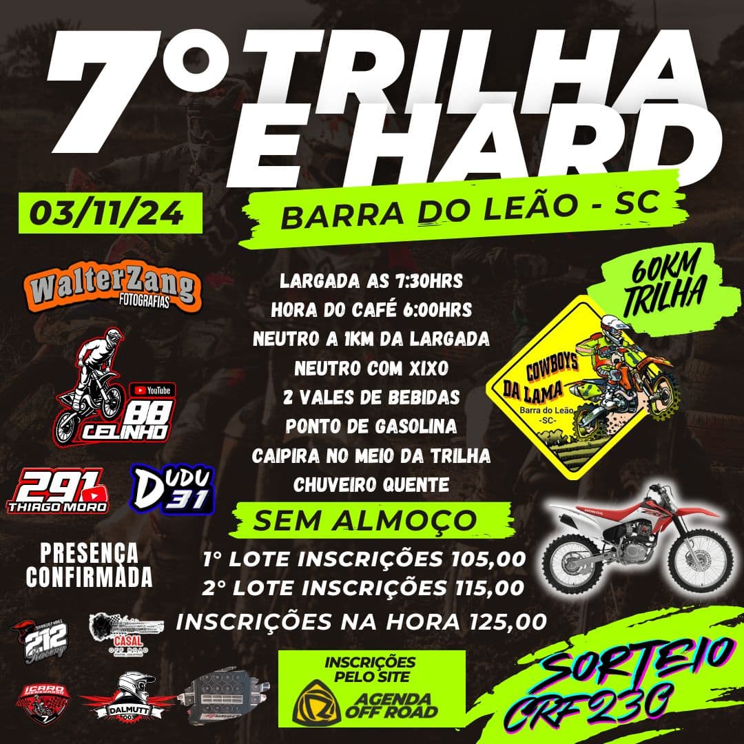 Imagem da etapa 7º Trilha e Hard