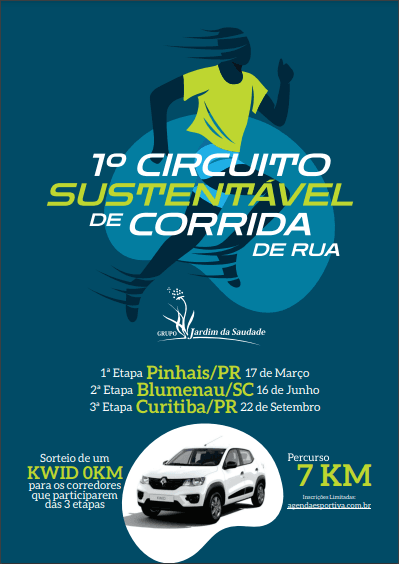 Imagem da etapa Circuito Sustentável de Corrida de Rua - 3 Etapas