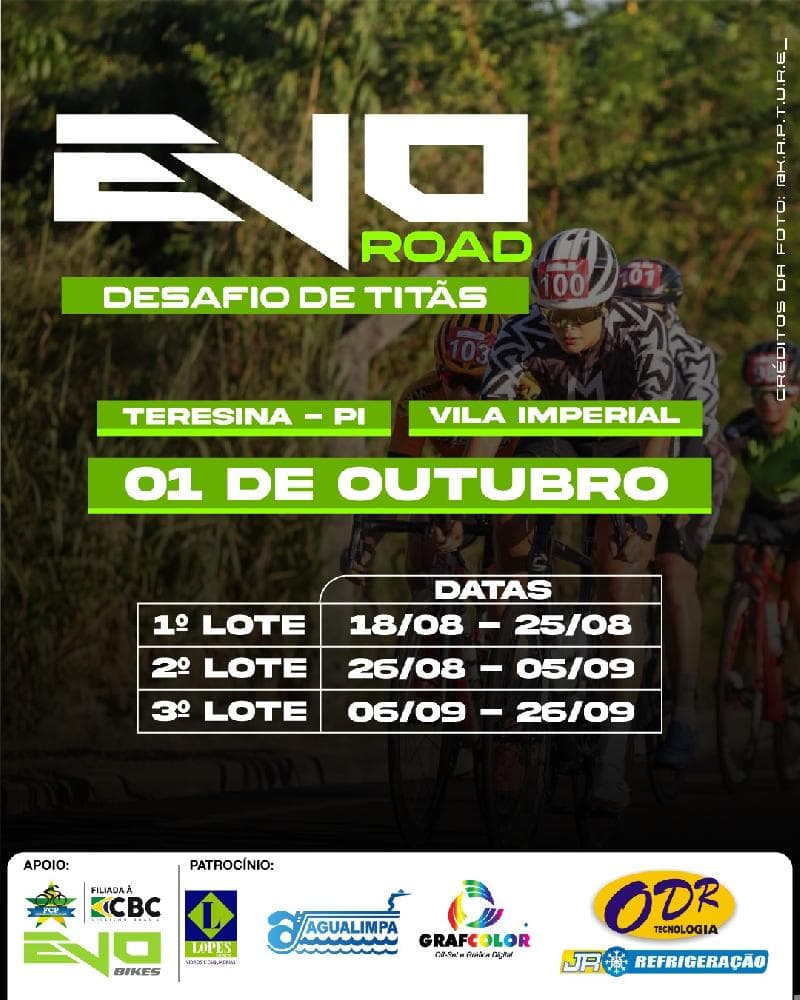 Imagem da etapa Evo Road 2023