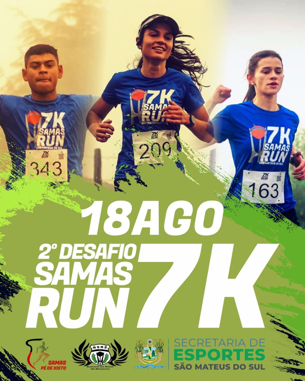 Imagem da etapa 2º Desafio Samas Run 7k