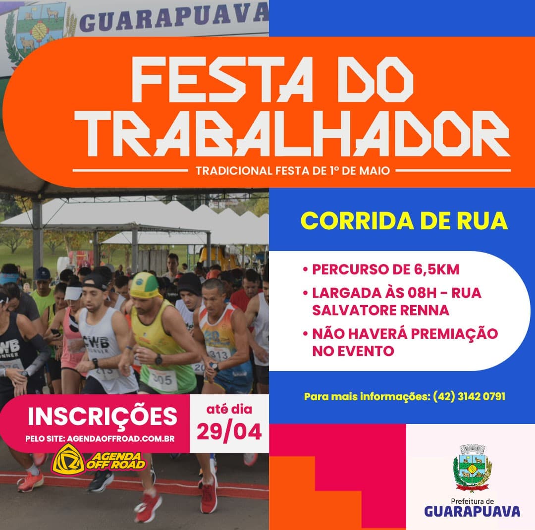 Imagem da etapa TRAINING RUN DO DIA DO TRABALHADOR