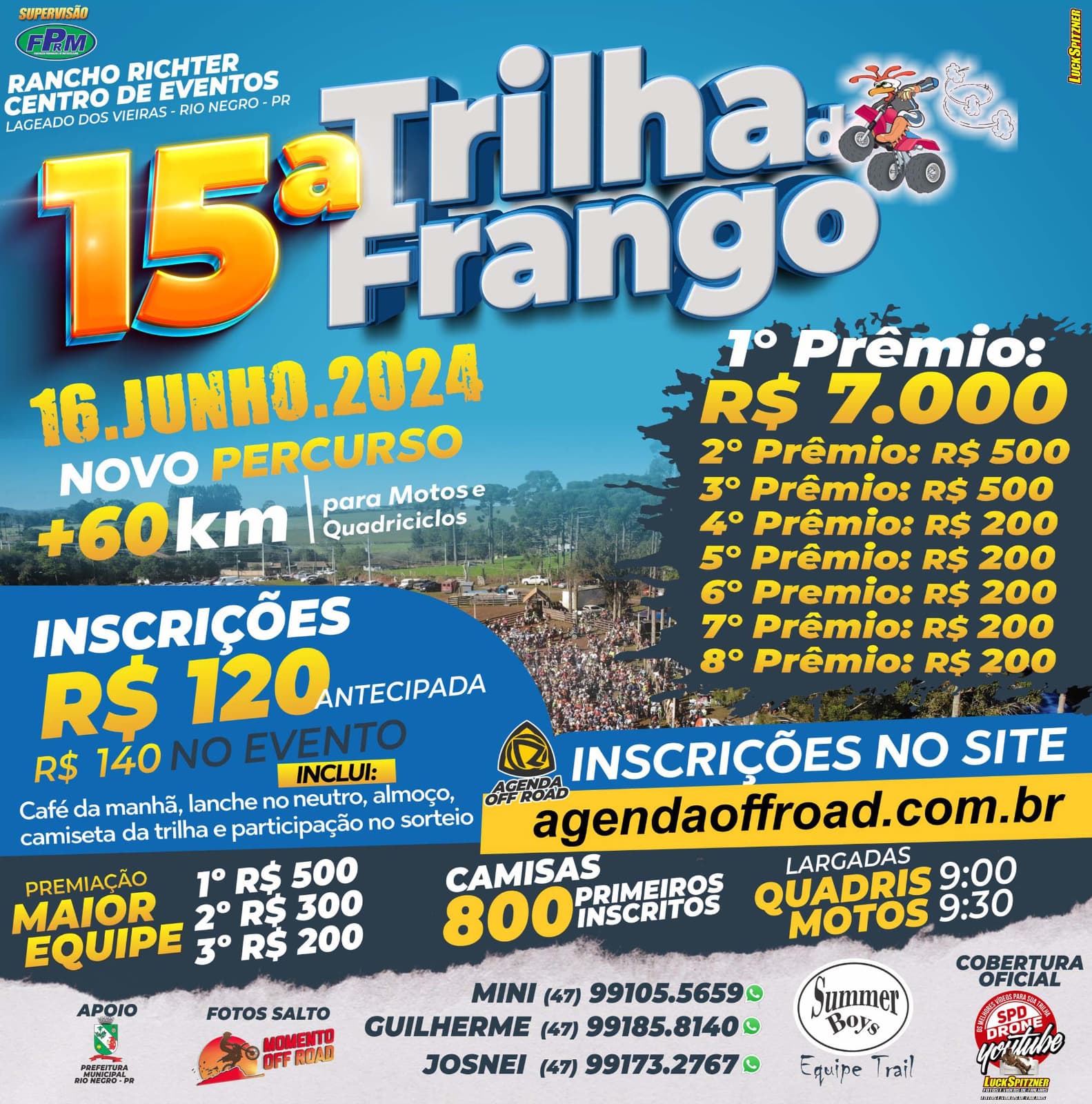 Imagem da etapa 15ª Trilha do Frango