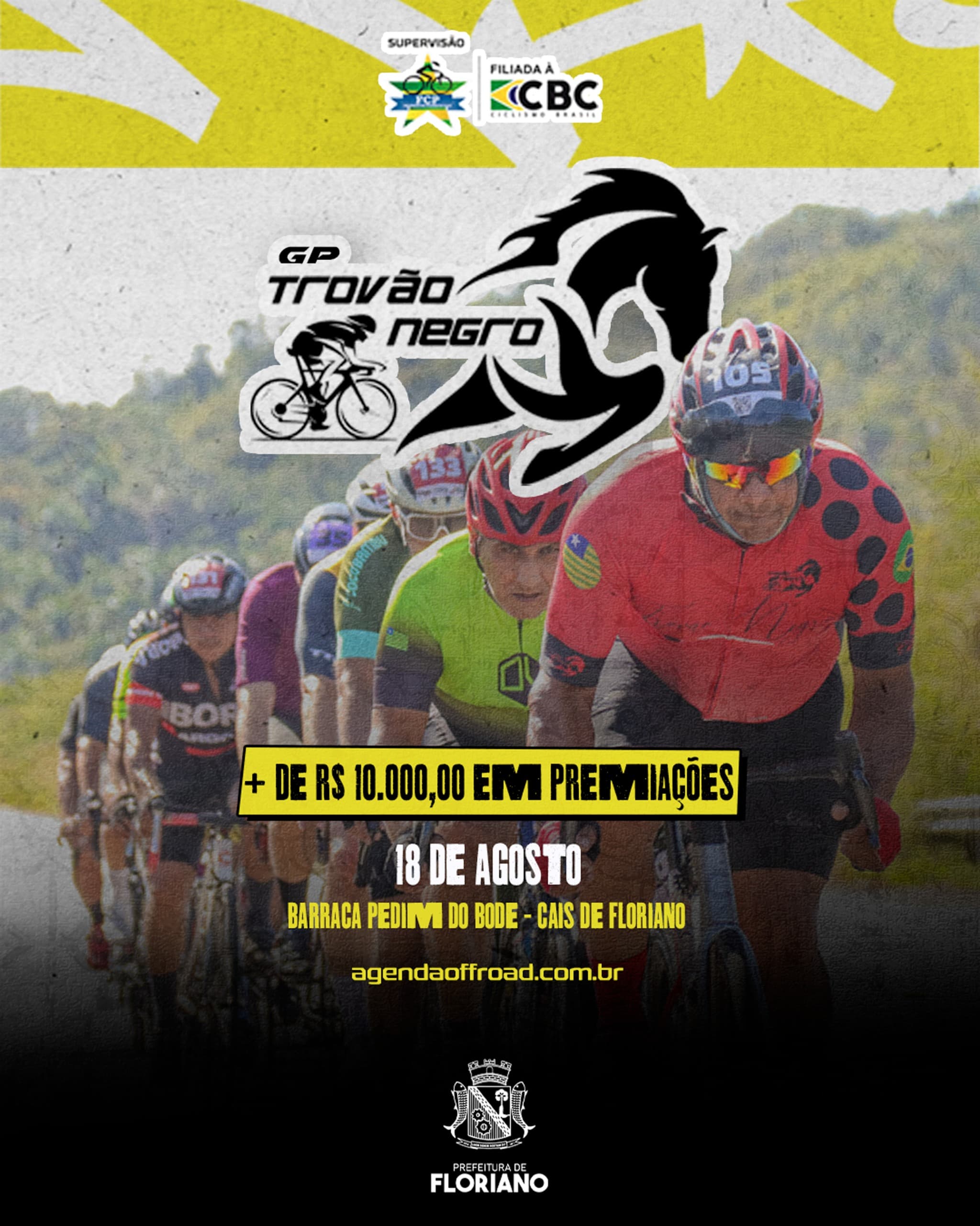 Imagem da etapa GP Trovão Negro de Ciclismo
