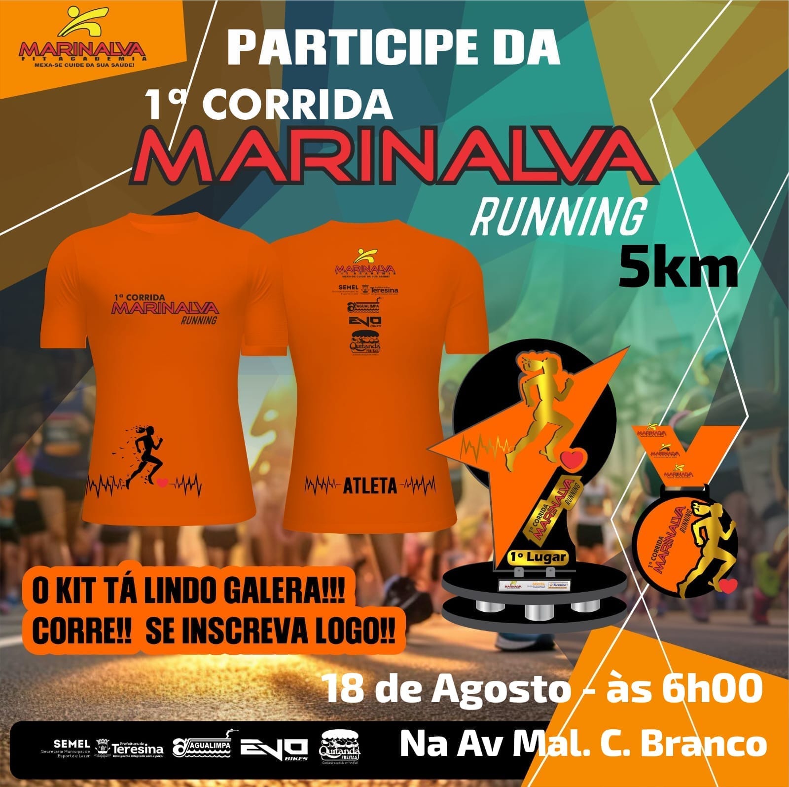 Imagem da etapa 1ª Corrida Marinalva Running