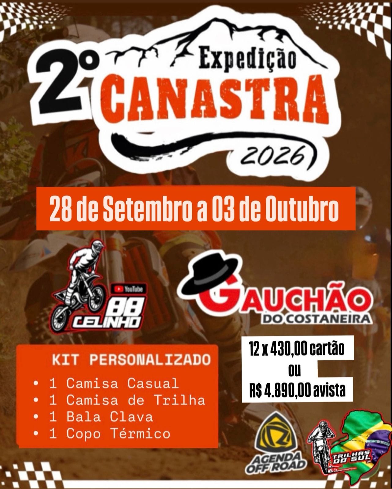 Banner 2ª Expedição Serra da Canastra MG 2026