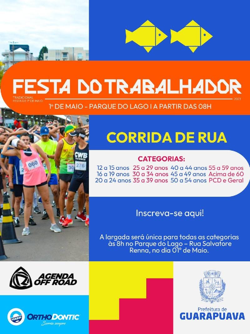 Imagem da etapa Corrida Rústica da Tradicional Festa do 1º de Maio - Edição 2023