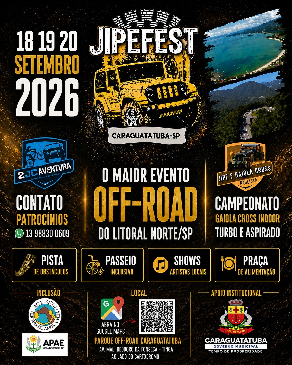 Banner JIPEFEST Caraguatatuba – SP