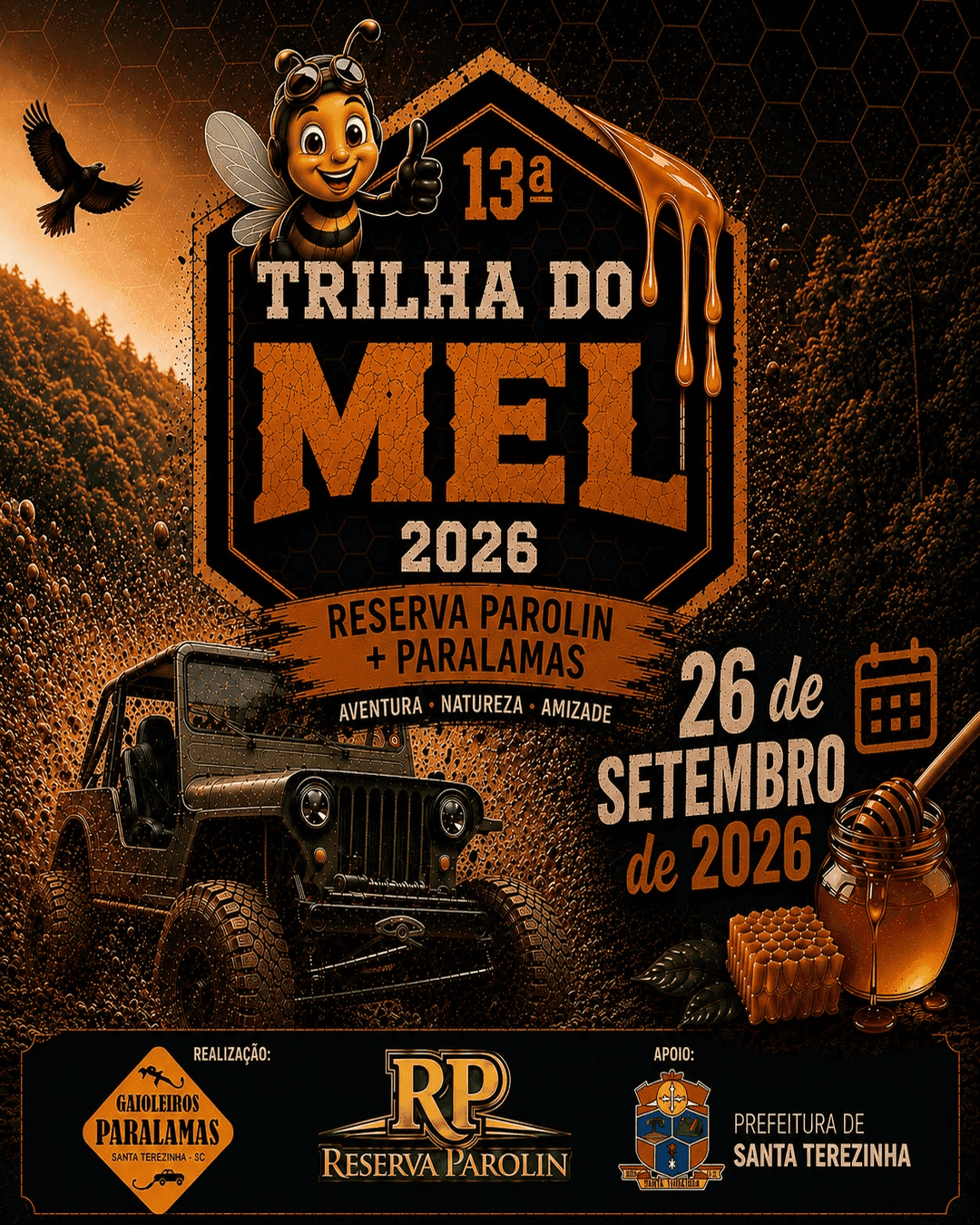 Banner 13ª Trilha do Mel