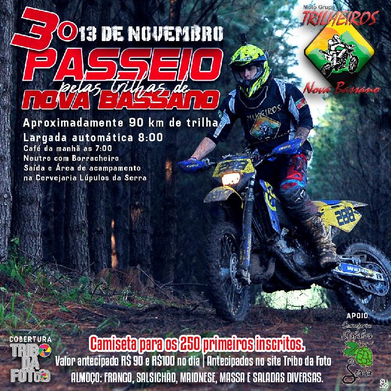 3º Passeio Pelas Trilhas de Nova Bassano Agenda Off Road
