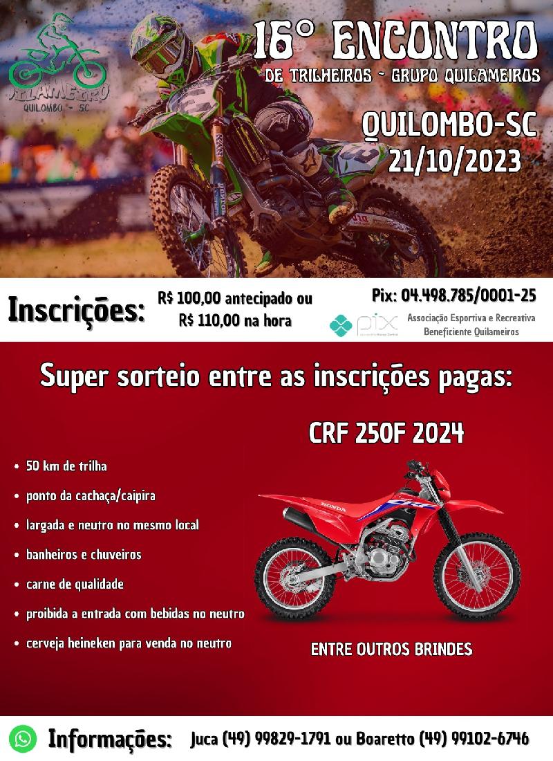 11º Encontro de Trilheiros Chave 13 - Agenda Off Road